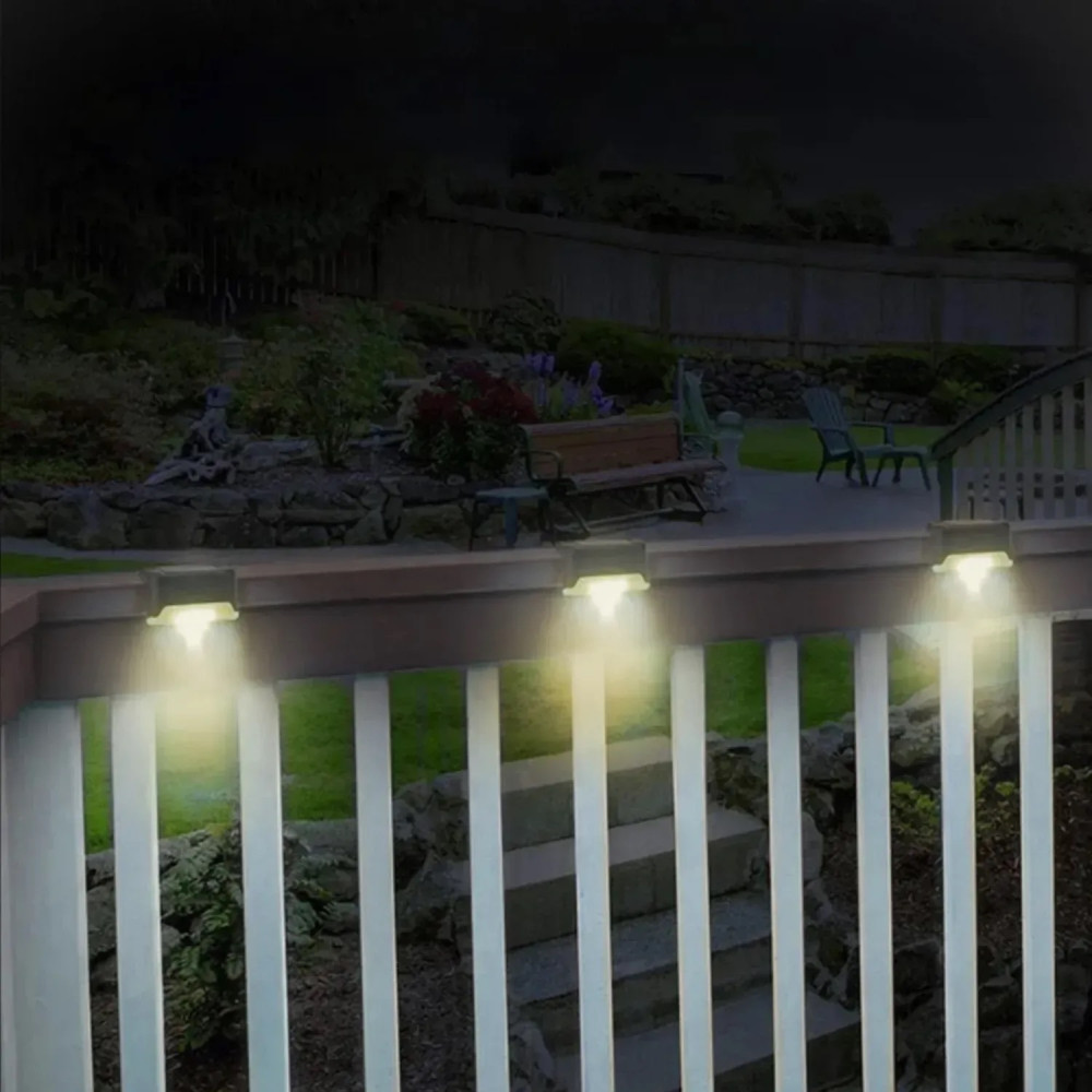 Набір із 4 сонячних LED світильників для сходів, STICO - Фото 5