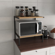 Кухонная подставка для микроволновки и бытовой техники в стиле ЛОФТ дуб сонома Кухонная подставка для микроволновки и бытовой техники в стиле ЛОФТ дуб сонома