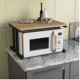 Кухонна підставка для мікрохвильової печі та побутової технікиу стилі ЛОФТ 50х36х38 см Дуб Сонома