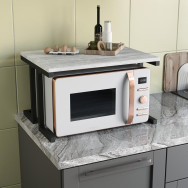 Кухонная подставка под микроволновку и бытовой техники в стиле ЛОФТ бетон Кухонная подставка под микроволновку и бытовой техники в стиле ЛОФТ бетон