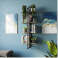 Полка на стену для книг в стиле LOFT аликанте