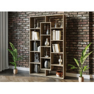 Стеллаж для офиса и дома на 14 ячеек из ЛДСП аликанте