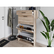 Тумба для взуття 50 см на 4 шухляди з ЛДСП дуб сонома Тумба для взуття 50 см на 4 шухляди з ЛДСП дуб сонома