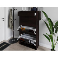 Тумба для обуви 50 см на 4 ящика из ЛДСП венге Тумба для обуви 50 см на 4 ящика из ЛДСП венге