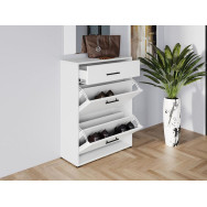Тумба для взуття на 3 шухляди з ЛДСП білий  Тумба для взуття на 3 шухляди з ЛДСП білий
