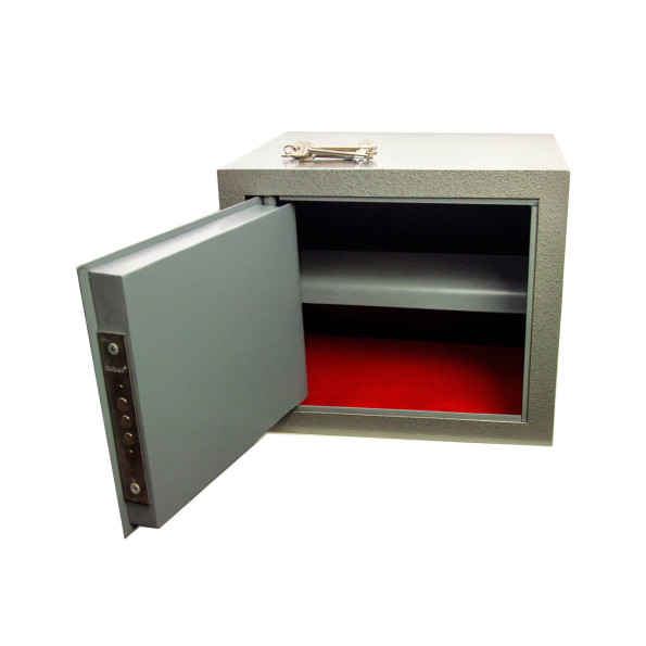 Офисный сейф Клерк 25 Серый -
                                                        Фото 2