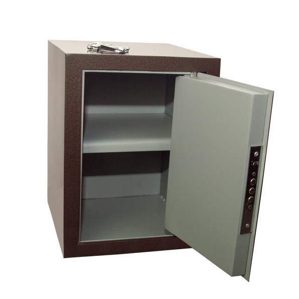 Офисный сейф Клерк 42 Коричневый -
                                                        Фото 3