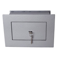 Встраиваемый в стену сейф 9K Серый