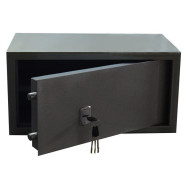 Сейф мебельный Хлоя 13 Серый ключевой замок