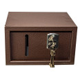 Сейф автомобильный Вояж Коричневый ключевой замок