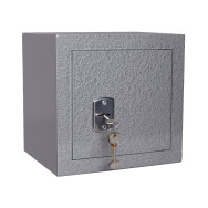 Сейф мебельный Хлоя 12 Серый ключевой замок