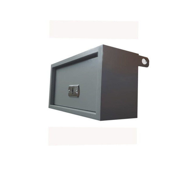 Сейф автомобильный Вояж Серый ключевой замок -
                                                        Фото 2