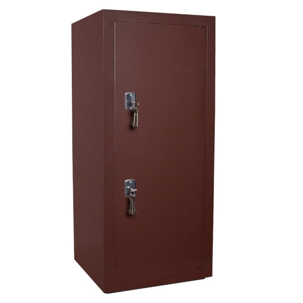 Офисный сейф Клерк 157 Коричневый ключевой замок