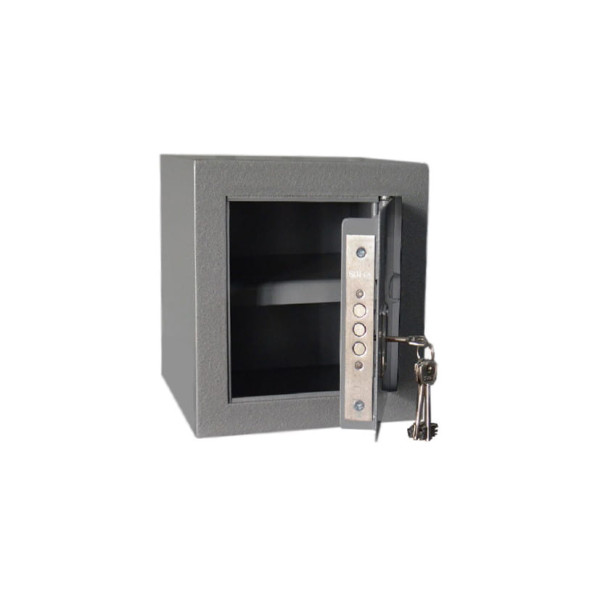 Офисный сейф Клерк 15 Серый -
                                                        Фото 3