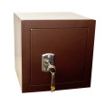 Офисный сейф Клерк 15 Коричневый ключевой замок