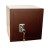 Офисный сейф Клерк 15 Коричневый ключевой замок