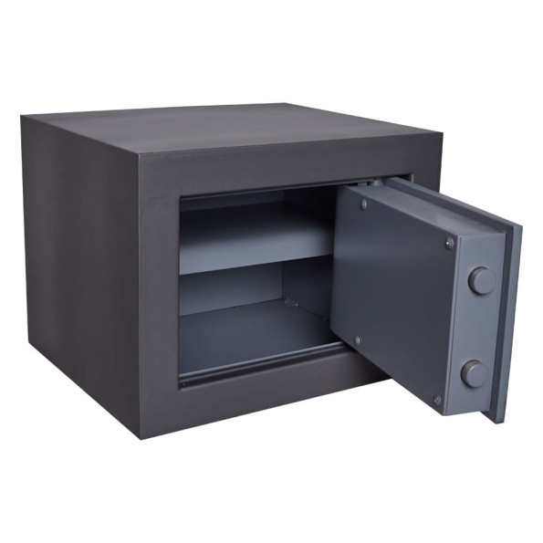 Офисный сейф Клерк 20 Серый -
                                                        Фото 2