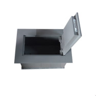 Встраиваемый в стену сейф 10К Серый