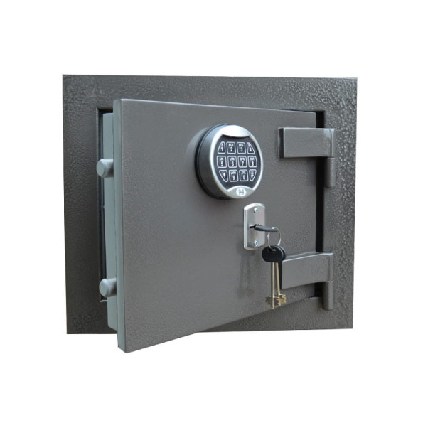 Вогнезломостійкий сейф Фенікс 37 Темно Сірий