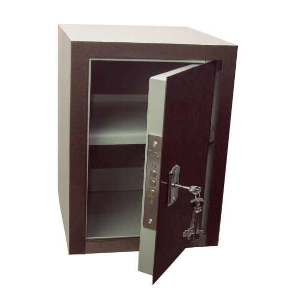Офисный сейф Клерк 31.6 Коричневый -
                                                        Фото 2