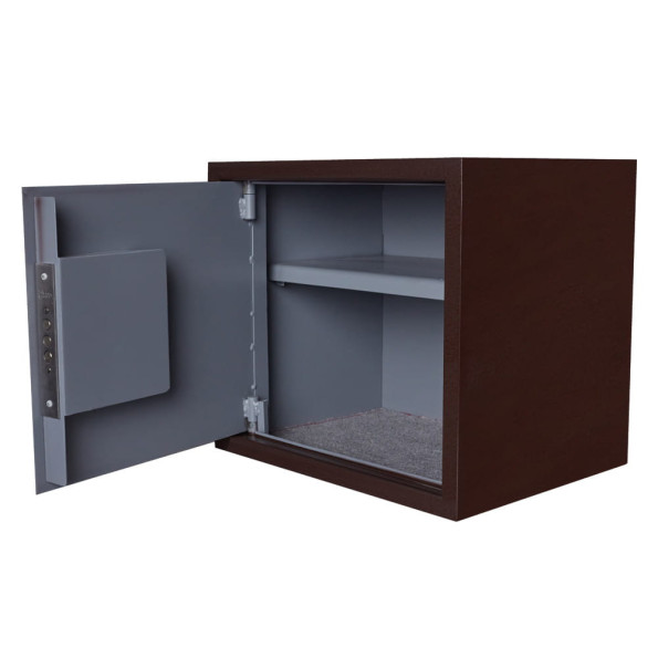 Офисный сейф Клерк 40 Коричневый -
                                                        Фото 2