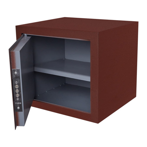 Офисный сейф Клерк 45 Коричневый -
                                                        Фото 2