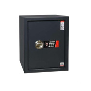 Сейф мебельный Хлоя Черный с серым