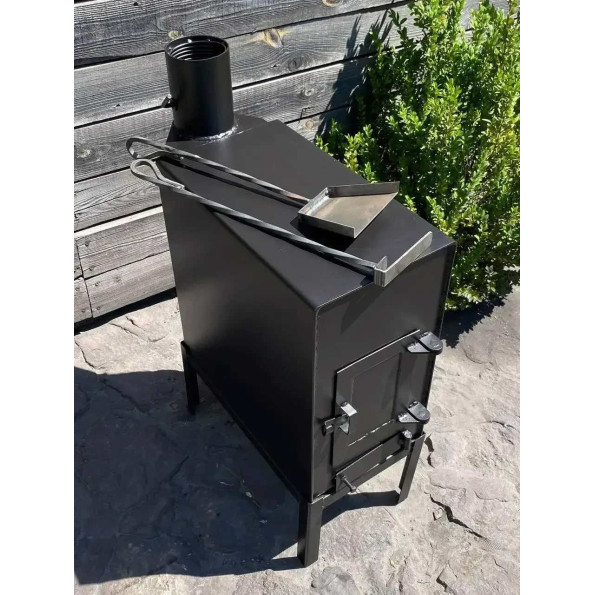 Піч- буржуйка опалювальна H: 84 -
                                                        Фото 2