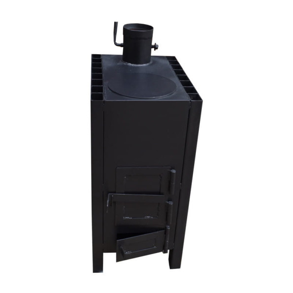 Піч буржуйка з радіатором та варильною поверхнею Н: 80.3