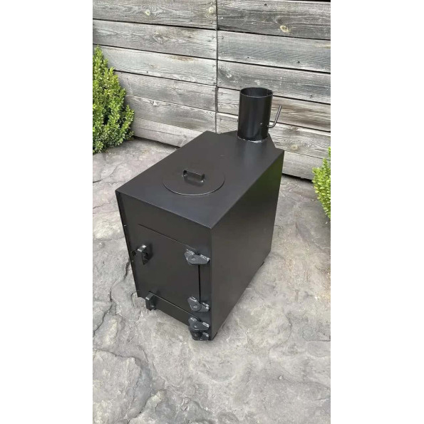 Піч- буржуйка опалювальна з варильною поверхнею Н: 64 -
                                                        Фото 3