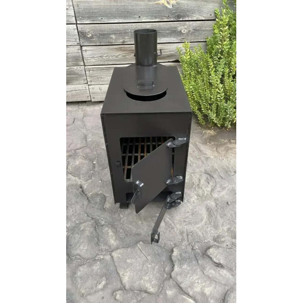 Піч- буржуйка опалювальна з варильною поверхнею Н: 64 -
                                                        Фото 4