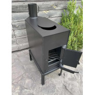 Піч- буржуйка опалювальна з варильною поверхнею Н: 84