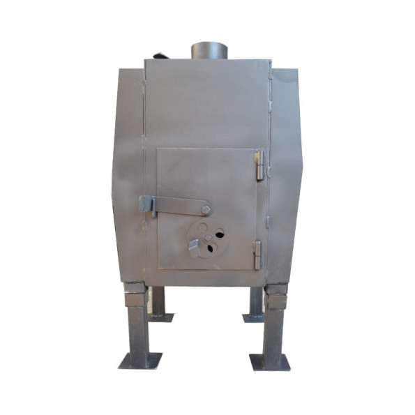 Піч буржуйка з радіатором та варильною поверхнею Н: 83