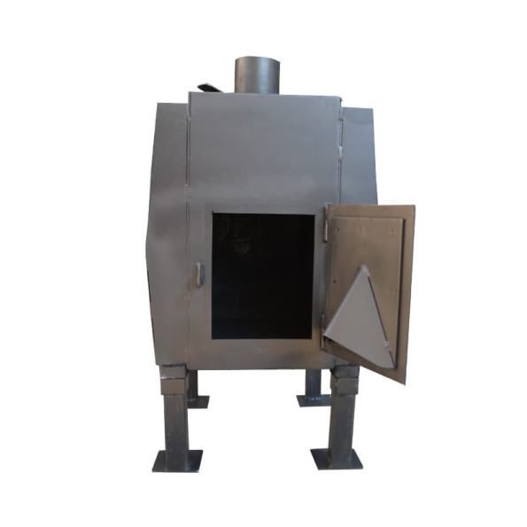 Піч буржуйка з радіатором та варильною поверхнею Н: 83 -
                                                        Фото 2