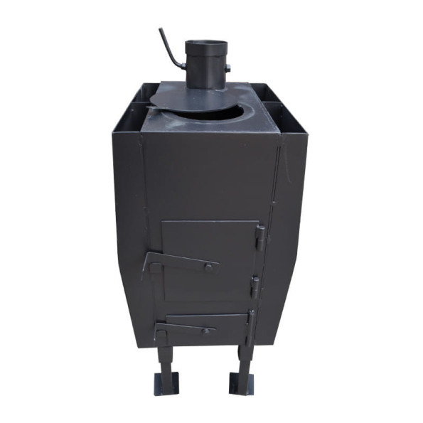 Піч буржуйка з радіатором та варильною поверхнею Н: 83 - 2