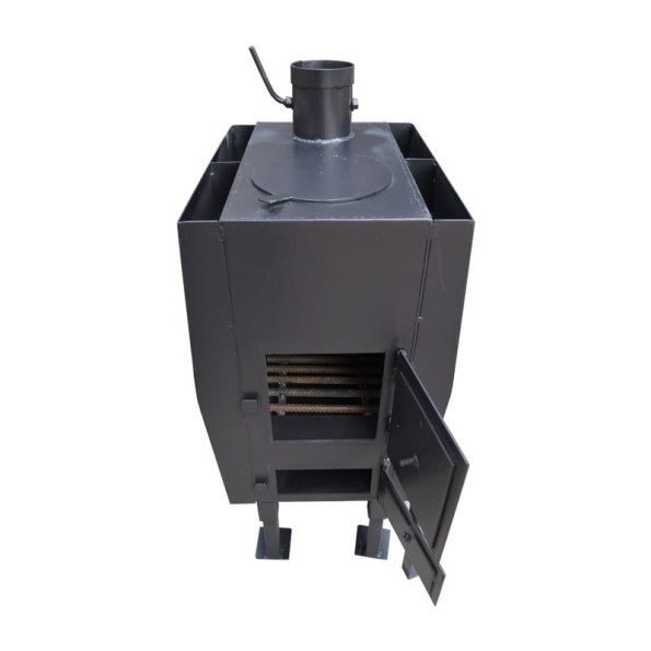 Піч буржуйка з радіатором та варильною поверхнею Н: 83 - 2 -
                                                        Фото 2