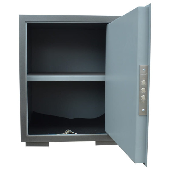 Офисный сейф Клерк 115 Серый -
                                                        Фото 3