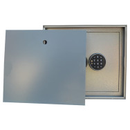Встраиваемый в стену сейф с фальш панелью 15 Серый