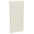 Стеллаж настенный металлический2235х1250 мм без полок Кремовый