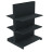Стеллаж двухсторонний металлический 1473х1250х800 мм на 6 полок Антрацит