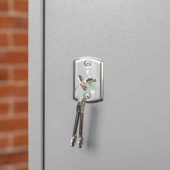 Сейф оружейный на 2 оружия Орел Ш-12 серый -
                                                        Фото 5