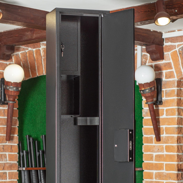 Сейф оружейный на 2 оружия Орел Ш-11 черный -
                                                        Фото 4