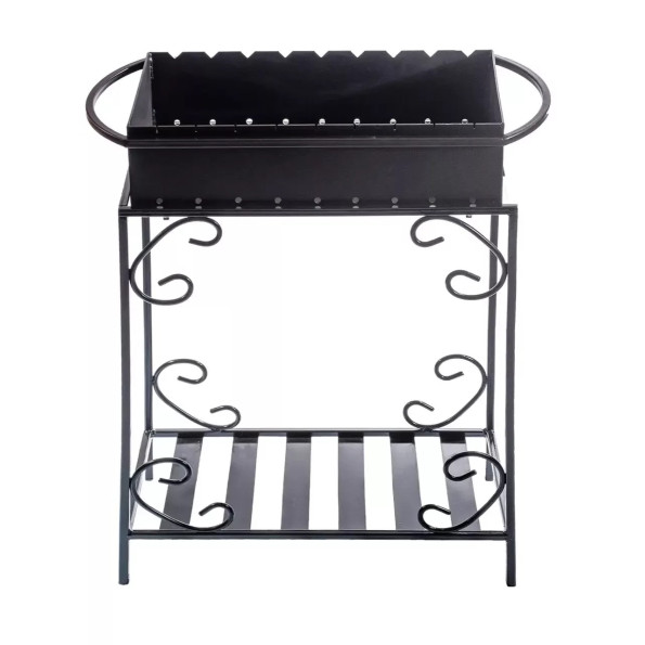 Мангал сварной на 9 шампуров на дровнице 3 мм -
                                                        Фото 4