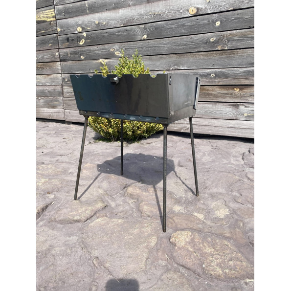 Мангал валіза переносний на 6 шампурів 2 мм