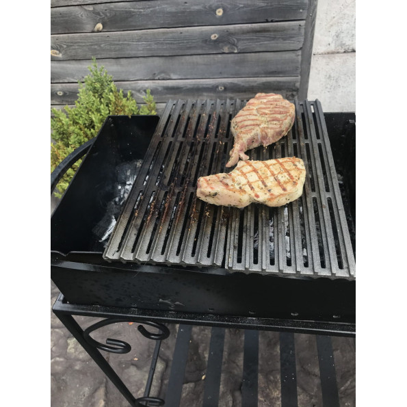 Мангал зварний на 15 шампурів 4 мм на дровниці -
                                                        Фото 3