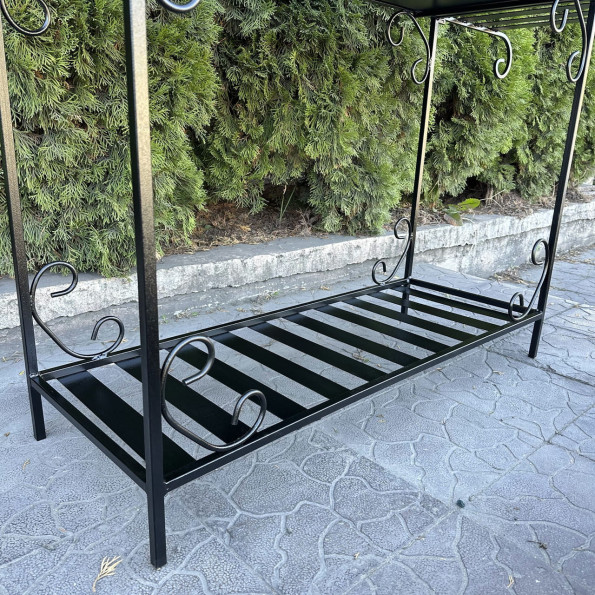 Мангал барбекю із дровницею на 15 шампурів 3 мм -
                                                        Фото 8