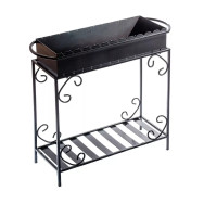 Мангал сварной на 12 шампуров 3 мм на дровнице