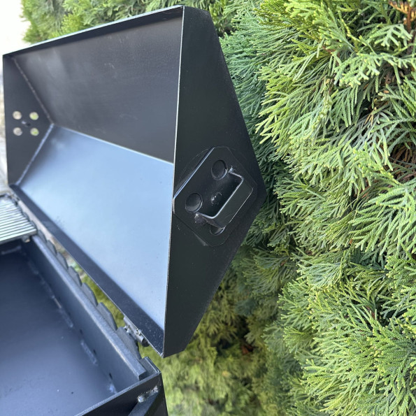 Мангал барбекю із дровницею на 12 шампурів 4 мм -
                                                        Фото 5