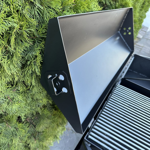 Мангал барбекю с дровницей на 15 шампуров 4 мм -
                                                        Фото 5