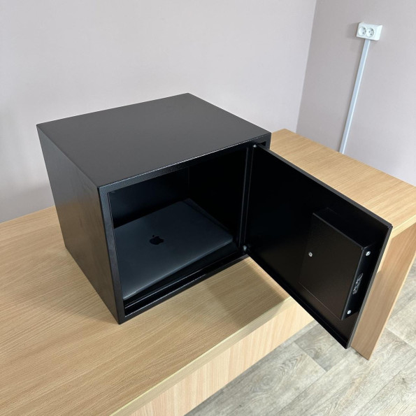 Мебельный сейф С-30 черный -
                                                        Фото 2